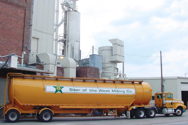 Star of the West Milling Co. truck