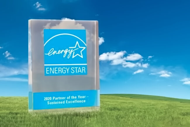 2020 Energy Star Partner of the Year: Sustained Excellence award