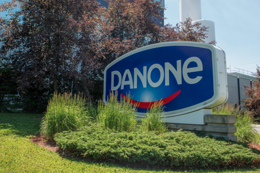 Danone sign