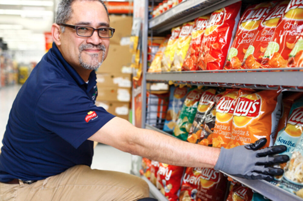 Hispanic Frito-Lay employee