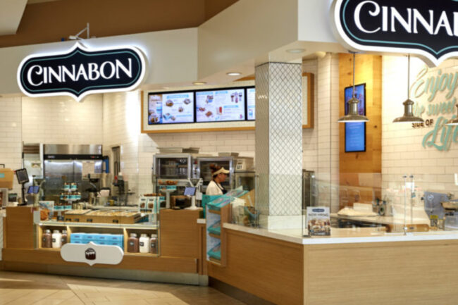 Focus Brands Cinnabon bakery