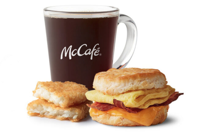 McDonald's breakfast combo