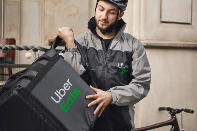 Uber Eats delivery