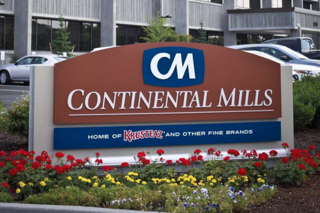 Continental Mills, Inc. facility sign