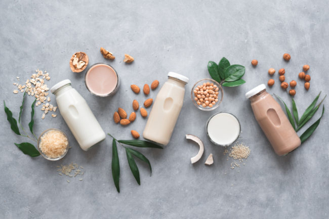 Plant-based milk alternatives