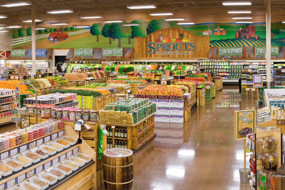 Sprouts store interior