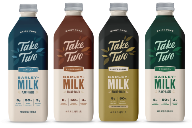 TakeTwo Barley Milk.