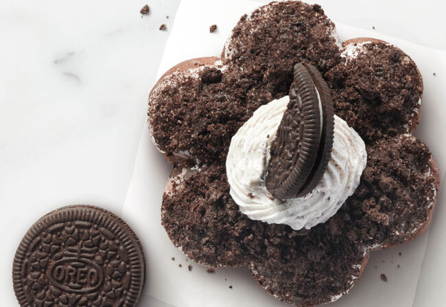 Tim Hortons Oreo Cookie Dream Donut