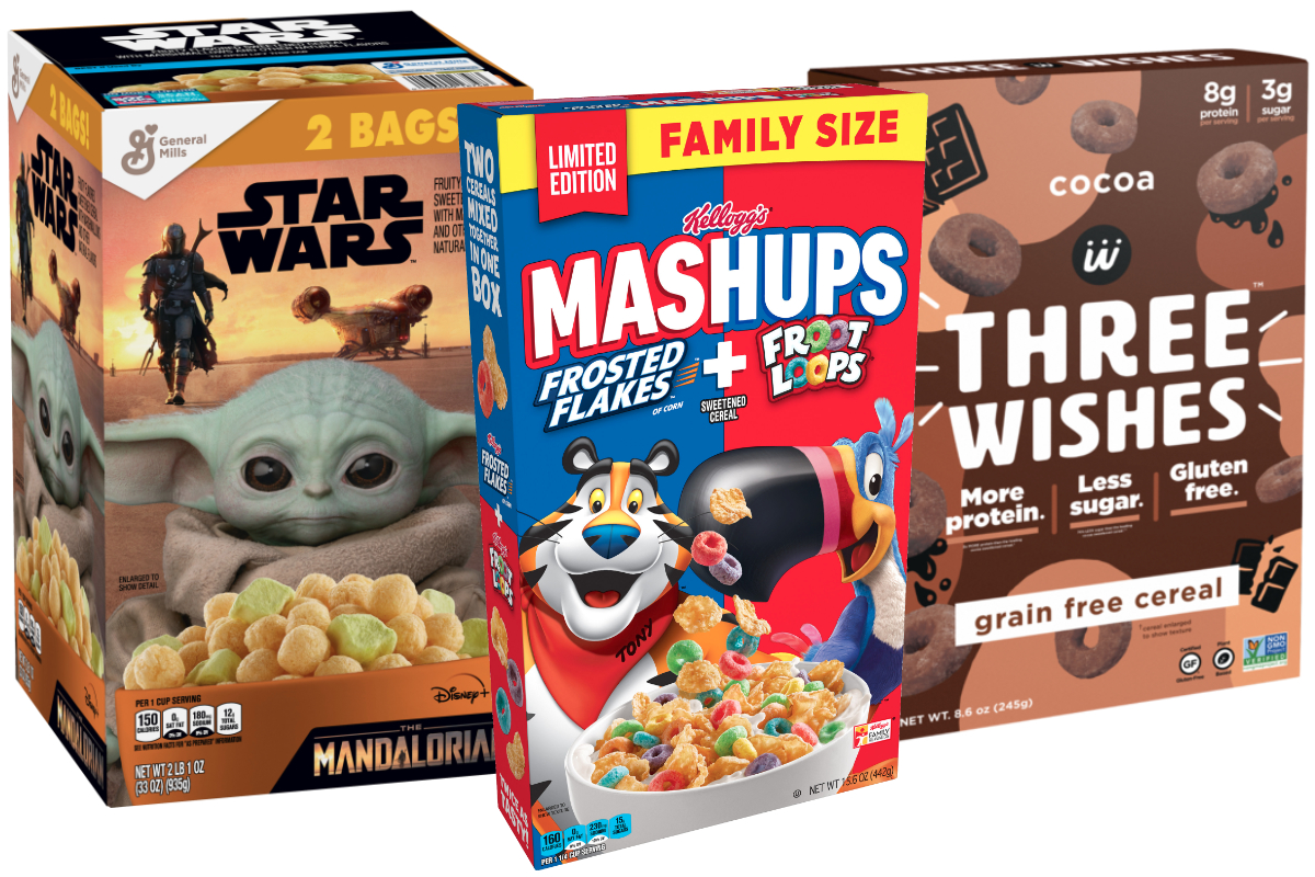 Slideshow: What's new from General Mills, Kellogg, Three Wishes