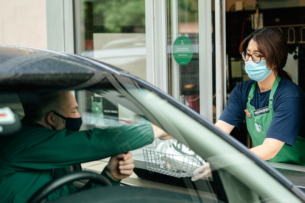 Starbucks drive-thru-only location