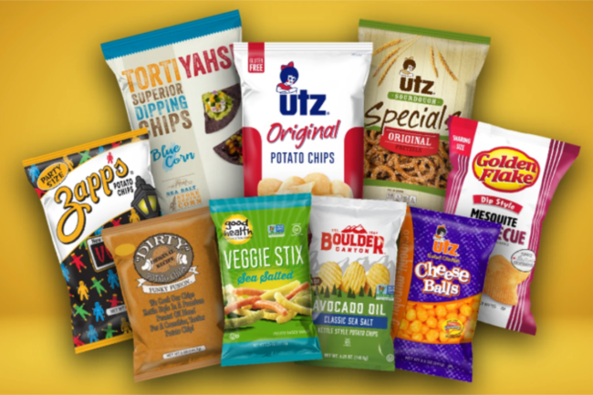 Utz Quality Foods chips and salty snacks