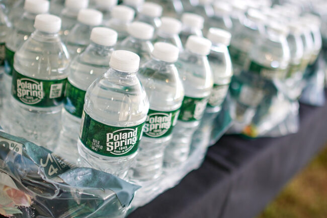 Poland Spring water