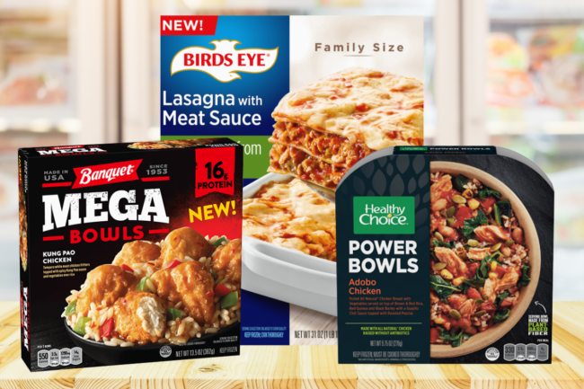 Conagra frozen food offerings