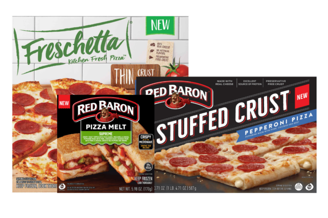 New frozen pizzas from Schwan's