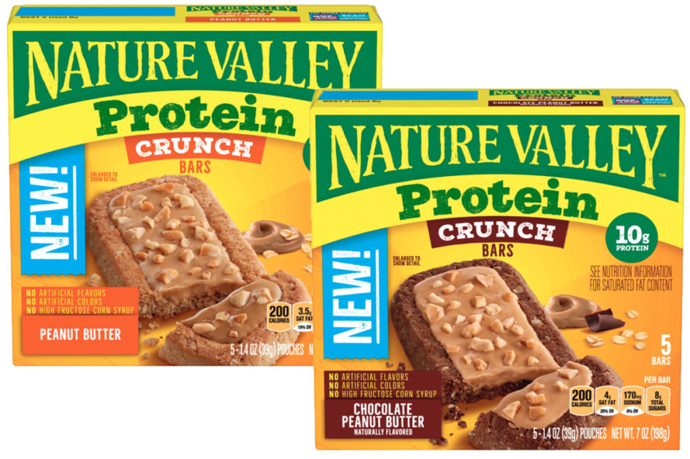 Nature Valley adds new protein bars, 2021-01-11