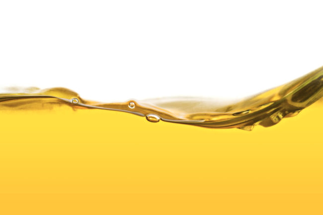 Yellow vegetable oil