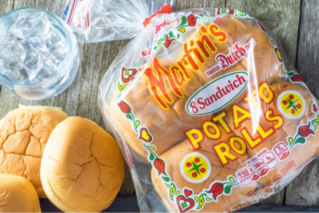 Potato rolls from Martin’s Famous Pastry Shoppe.