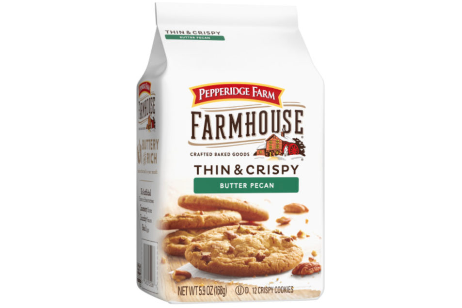 Pepperidge Expands Farmhouse Thin & Crispy Cookie Line 