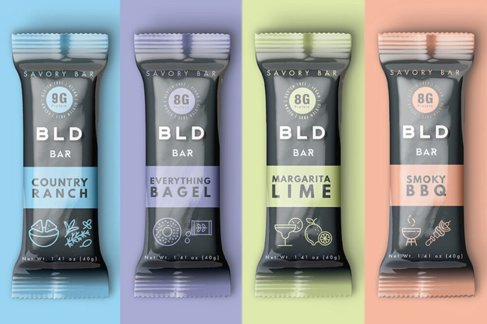 BLD Bars savory protein bars