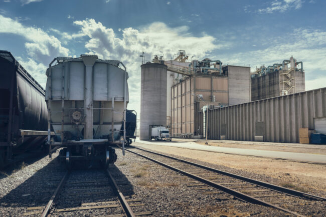 Grain railroad