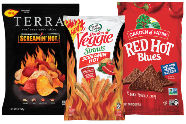 Hain Celestial spicy snacks