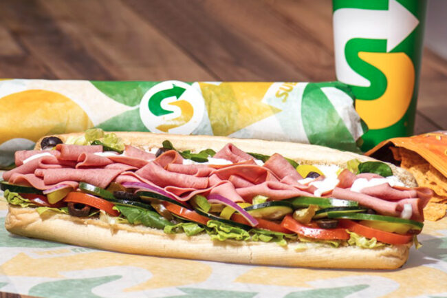 Subway sandwich