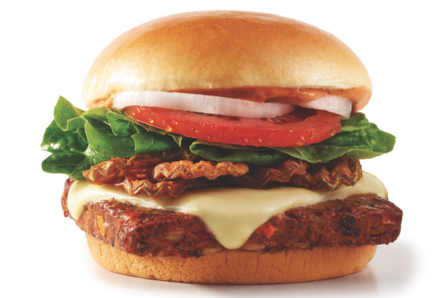 Wendy's Spicy Black Bean Burger