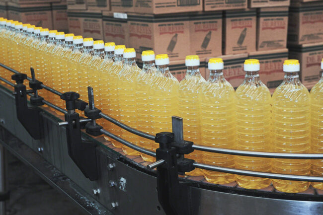 Bunge edible oil production