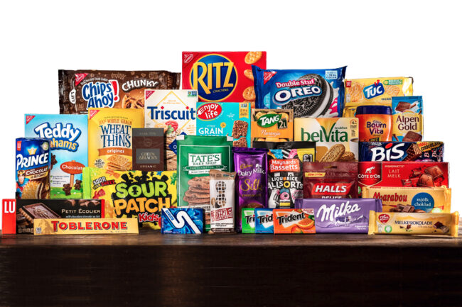 Mondelez product portfolio