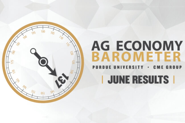 Purdue University/CME Group Ag Economy Barometer