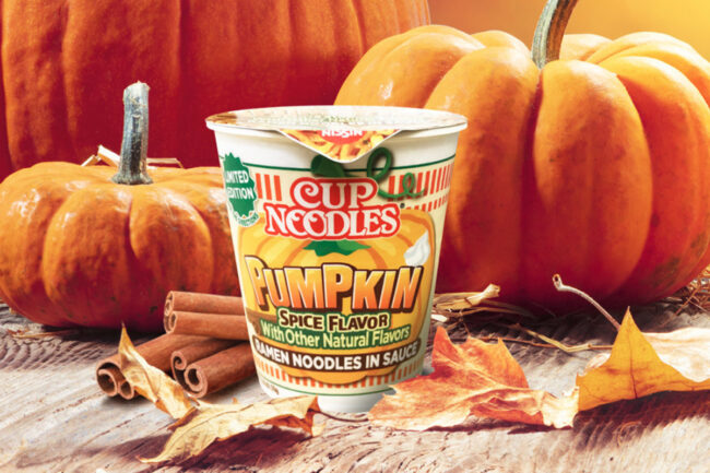 Cup Noodles Pumpkin Spice