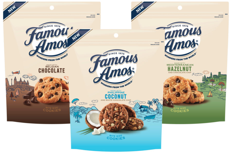 Fetch cookie. Famous Amos cookies.