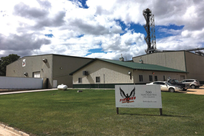 Firebird Artisan Mills facility in Harvey, ND