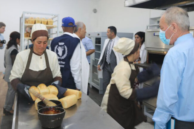 Isfara, Tajikistan, bakery