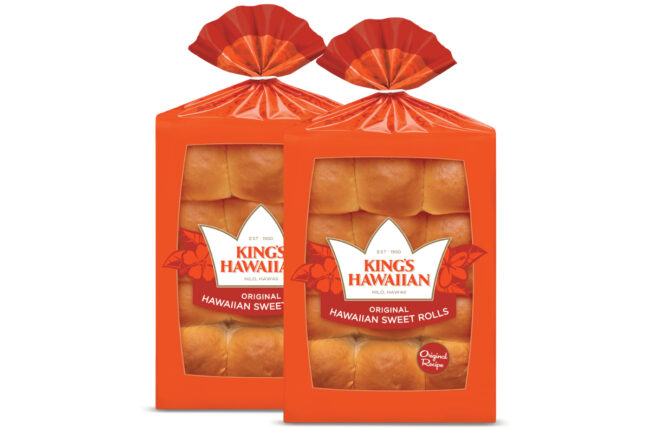 King's Hawaiian sweet rolls