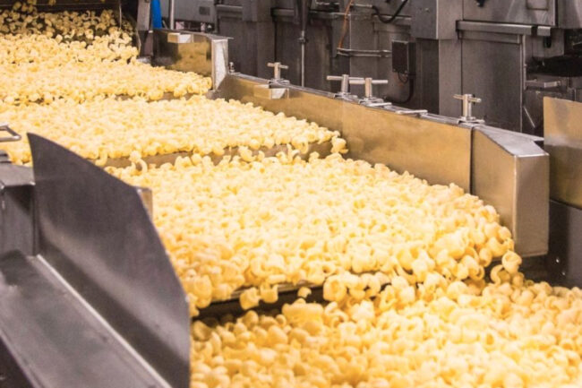 PepsiCo UK Quavers production line