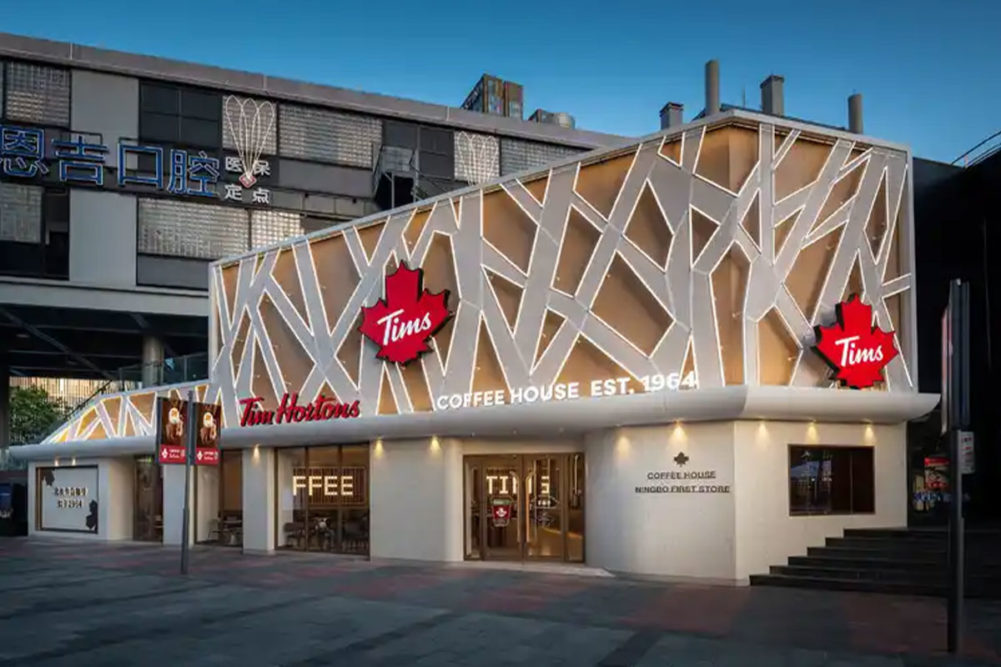 Tim Hortons is opening its first high-end boutique cafe in Toronto