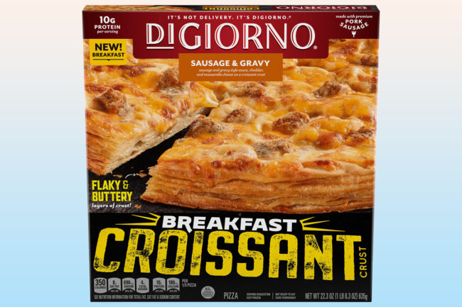 DiGiorno breakfast pizza