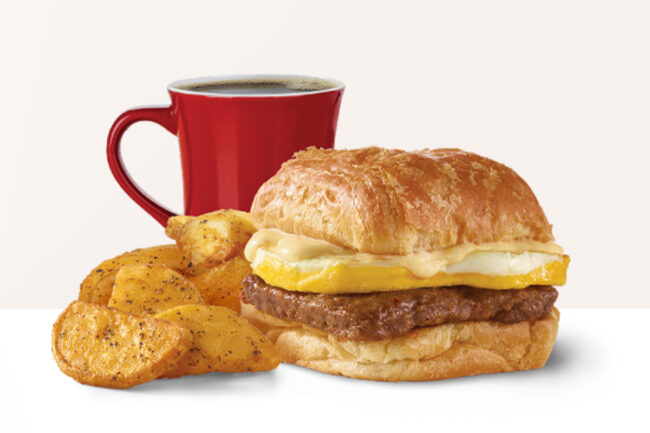 Wendy's breakfast meal