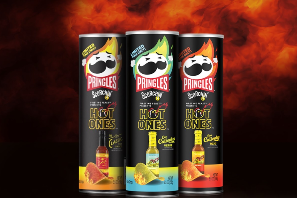 Pringles Scorchin' debuts 'Hot Ones' collection