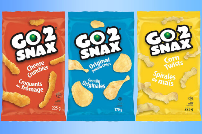 Go 2 Snax chips and extruded snacks