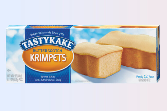 Tastykake butterscotch Krimpets