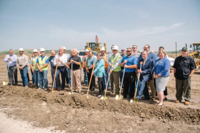 Bartlett soybean crush facility groundbreaking