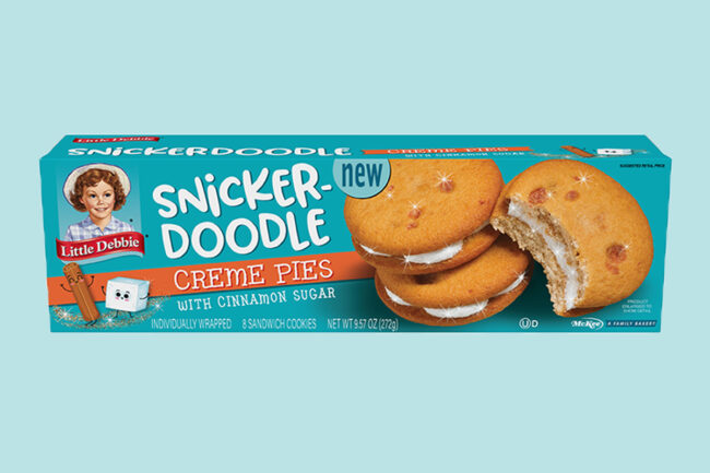 Little Debbie snickerdoodle crème pies