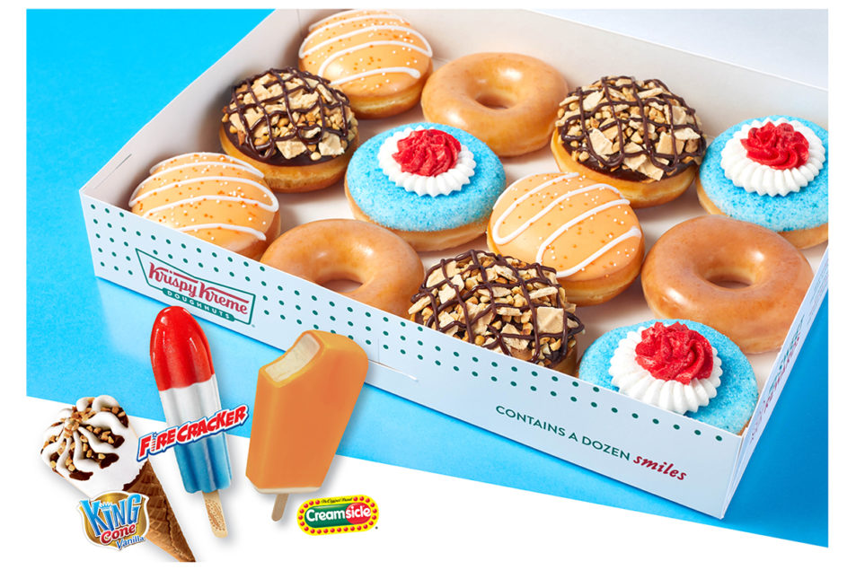 Krispy Kreme debuts ice cream truckinspired donuts Baking Business