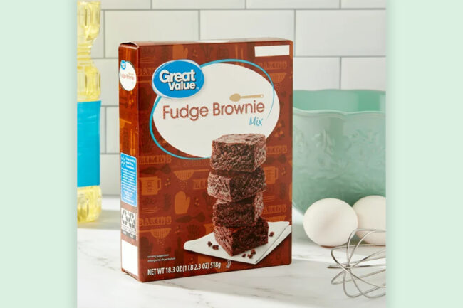 Great Value brownies