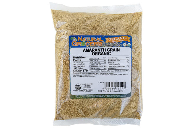 Vitamin Cottage Natural Food Markets organic amaranth