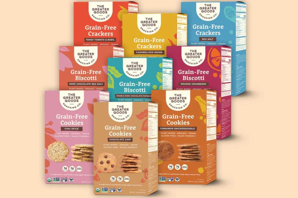 NEW BRAND ALERT: Greater Goods Joins the U.S. Snack Market with  Better-for-You Cookies, Crackers and Biscotti