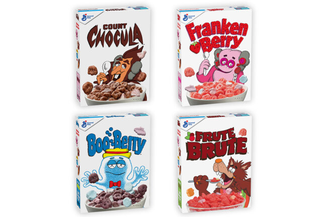 General Mills Monster Cereals