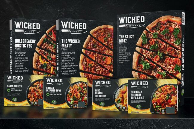 Wicked Kitchen frozen pizzas